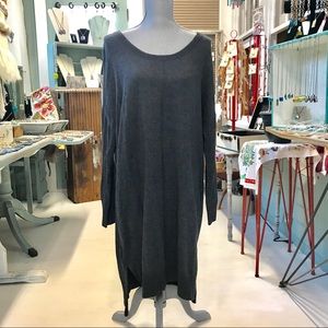 High low sweater dress sz M